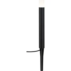 LED-pollarivalaisin Paulmann Plug & Shine Flarea, IP65, 20cm, 3000K, musta
