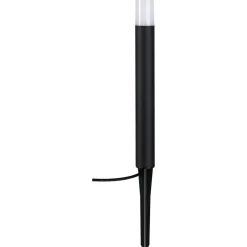 LED-pollarivalaisin Paulmann Plug & Shine Flarea, IP65, 20cm, 3000K, musta