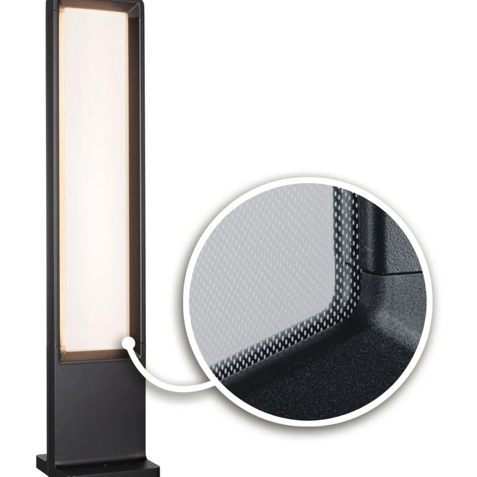 LED-pollarivalaisin Paulmann Reana 832mm 3000K 2x4W 2x240lm 230V antrasiitti