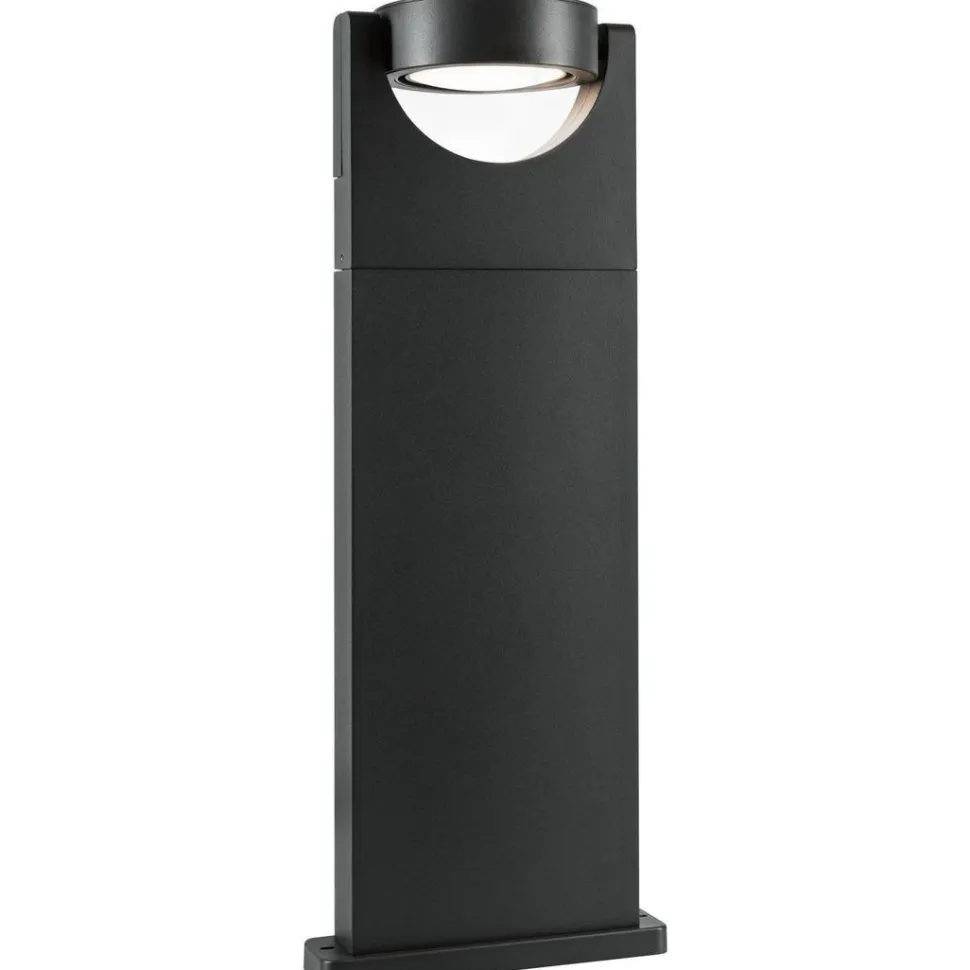 LED-pollarivalaisin Paulmann Swivea, IP44, 62.5cm, 3000K, antrasiitti