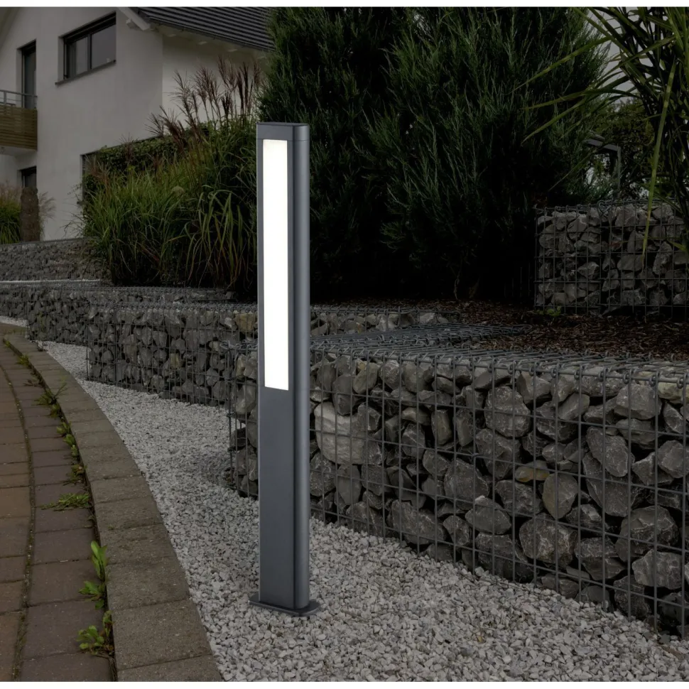 LED-pollarivalaisin Trio Rhine 1000x155x75 mm antrasiitti