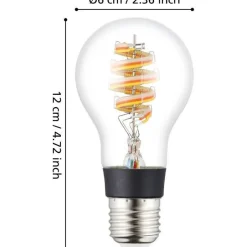 LED-polttimo Eglo connect.z RGB A60 4.9W kirkas