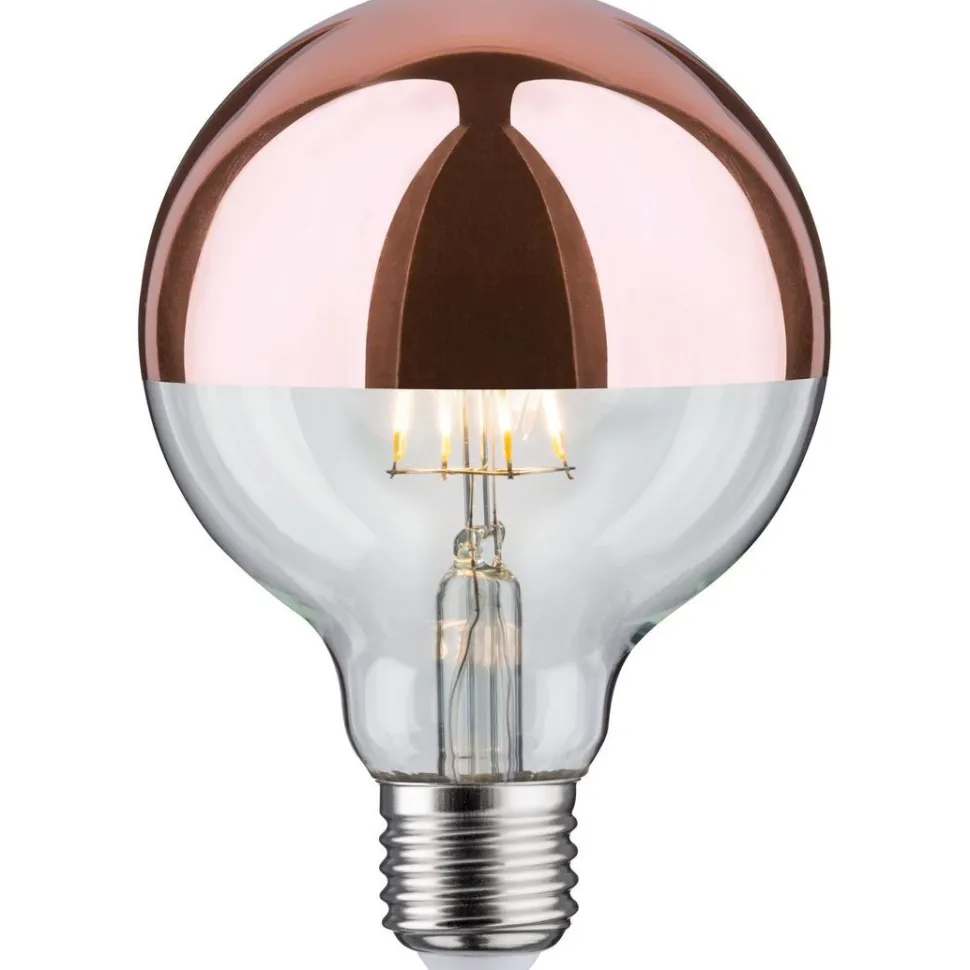 LED-pääpeililamppu Paulmann Modern Classic Edition Globe, E27, G95, 600lm, 6.5W, 2700K, kupari