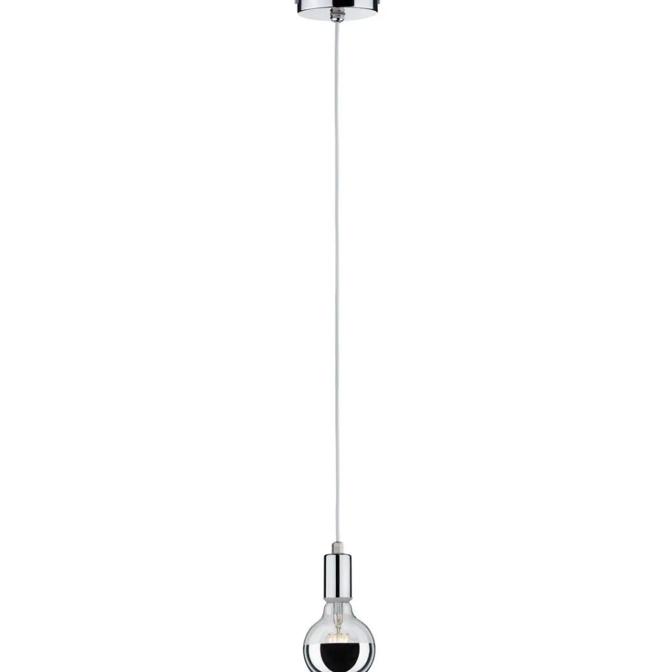 LED-pääpeililamppu Paulmann Modern Classic Edition Globe, E27, G95, 600lm, 6.5W, 2700K, himmennettävä, hopea