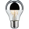 LED-pääpeililamppu Paulmann Modern Classic Edition Pear, E27, 580lm, 4.8W, 2700K, hopea