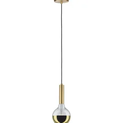 LED-pääpeililamppu Paulmann Modern Classic Edition Globe, E27, G125, 600lm, 6.5W, 2700K, himmennettävä, kulta