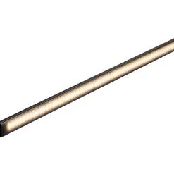 LED-profiili diffuusorilla Paulmann Base, 1m, musta
