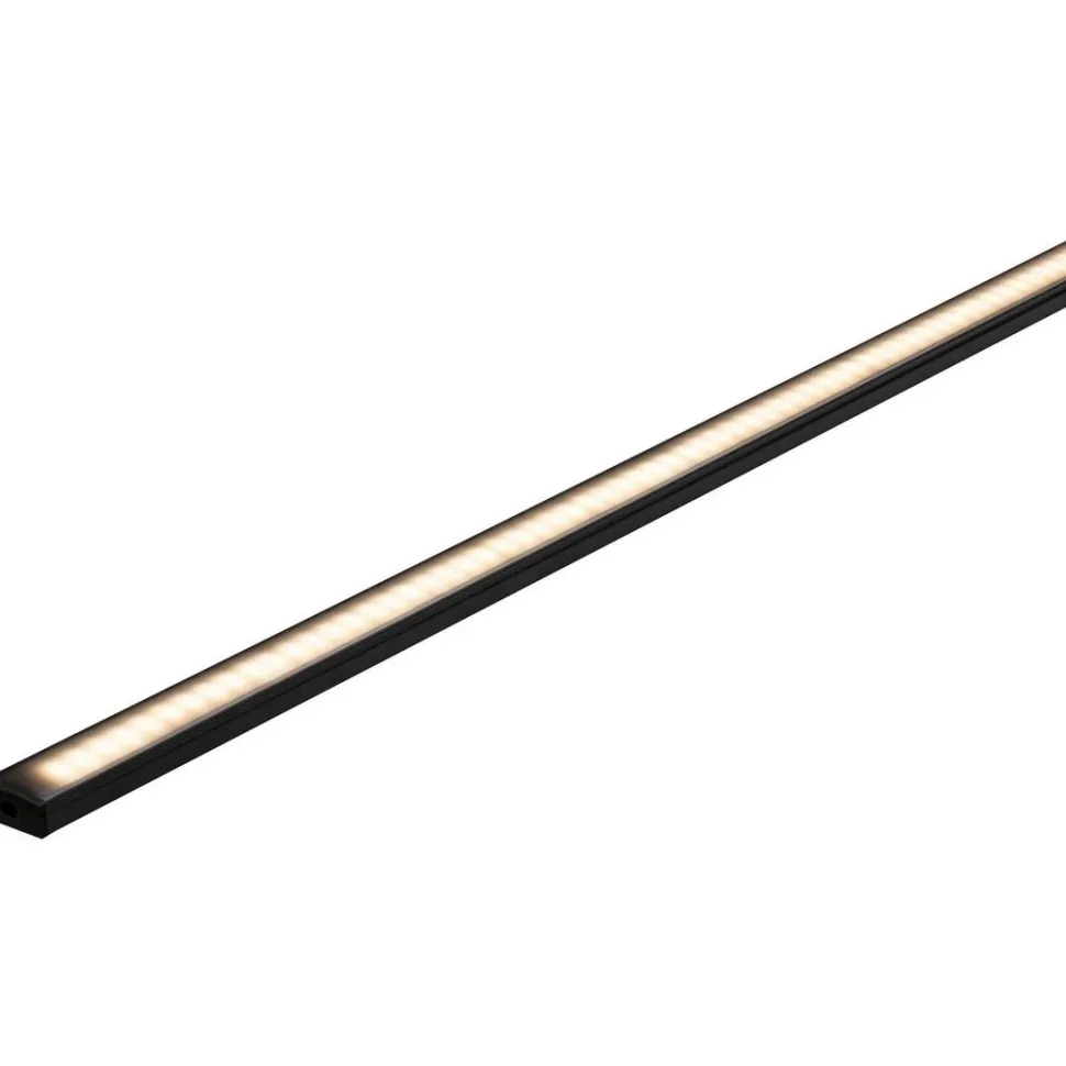 LED-profiili diffuusorilla Paulmann Base, 1m, musta