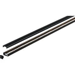 LED-profiili diffuusorilla Paulmann Base, 1m, musta