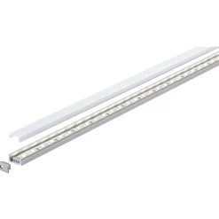 LED-profiili diffuusorilla Paulmann Base, 1m, anodisoitu alumiini
