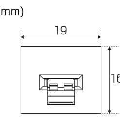 LED-profiili Hide-a-lite LED Extend G2 30 säädettävä valkoinen