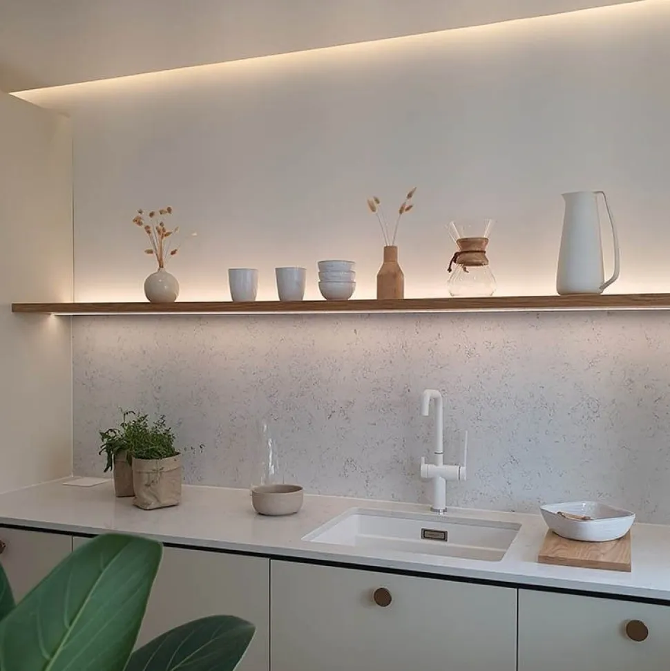 LED-profiili Limente LED-Decker 20 CCT 2700-6000K 2m 19W alumiini