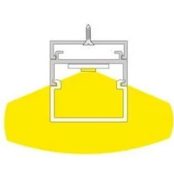 LED-profiili Limente LED-Decker 20 CCT 2700-6000K 2m 19W alumiini