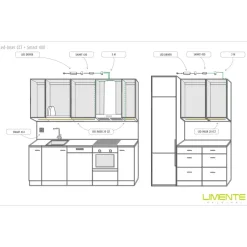 LED-profiili Limente LED-Inser 20 CCT 2700-6000K 2m 19W alumiini