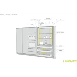 LED-profiili Limente LED-Lilo Prolite 20, 4000K, 2m, alumiini