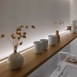 LED-profiili Limente LED-Lila Prolite 20, 3000K, 2m, alumiini