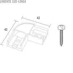 LED-profiili Limente LED-LINEA 20 LUX CCT 2700-6000K 2m 29W valkoinen