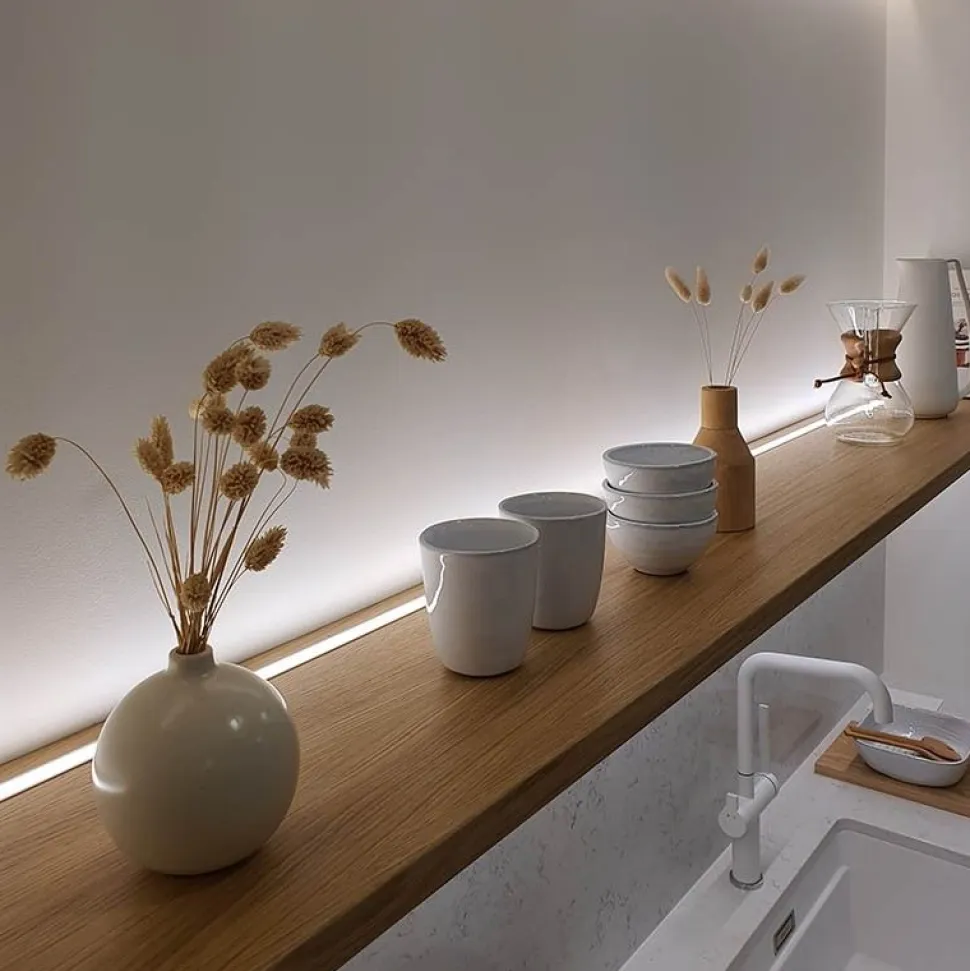 LED-profiili Limente LED-Lila Prolite 40, 3000K, 4m, alumiini