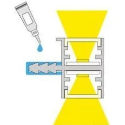 LED-profiili Limente LED-Seam 20 Lux 3000K 2m 28W alumiini