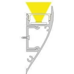 LED-profiili Limente LED-Up 40 CCT 2700-6000K 4m 29W musta