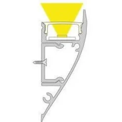 LED-profiili Limente LED-Up 20 CCT 2700-6000K 2m 19W musta