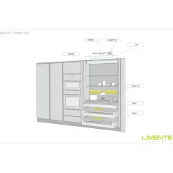 LED-profiili Limente LED-Wall 40 CCT 2700-6000K 4m 29W alumiini