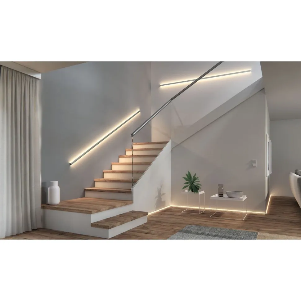 LED-profiili Paulmann Duo, 1m, anodisoitu alumiini