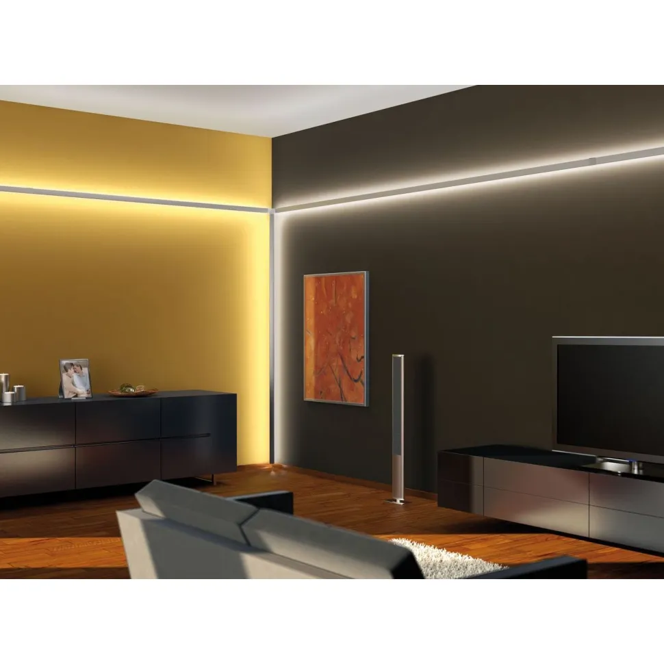 LED-profiili Paulmann Duo, 1m, anodisoitu alumiini