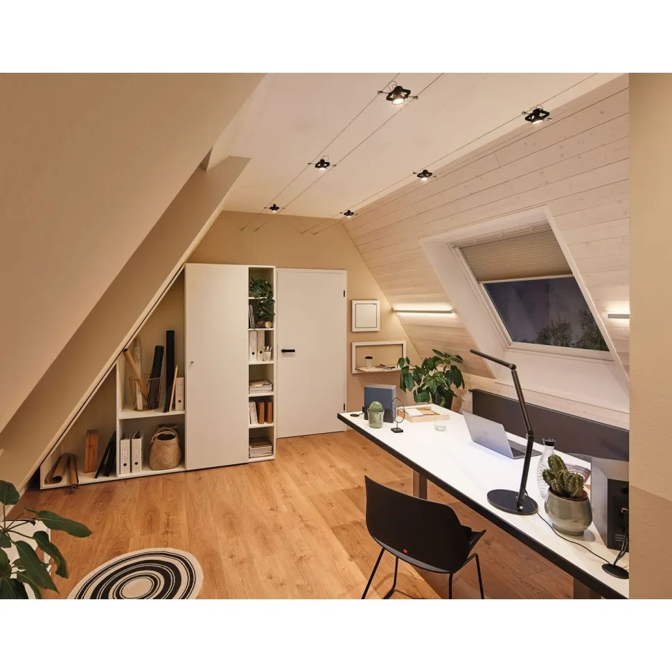 LED-profiili Paulmann Duo, 1m, anodisoitu alumiini