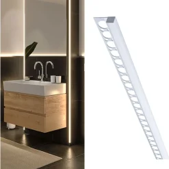 LED-profiili Paulmann LumiTiles Frame, 1m, anodisoitu alumiini