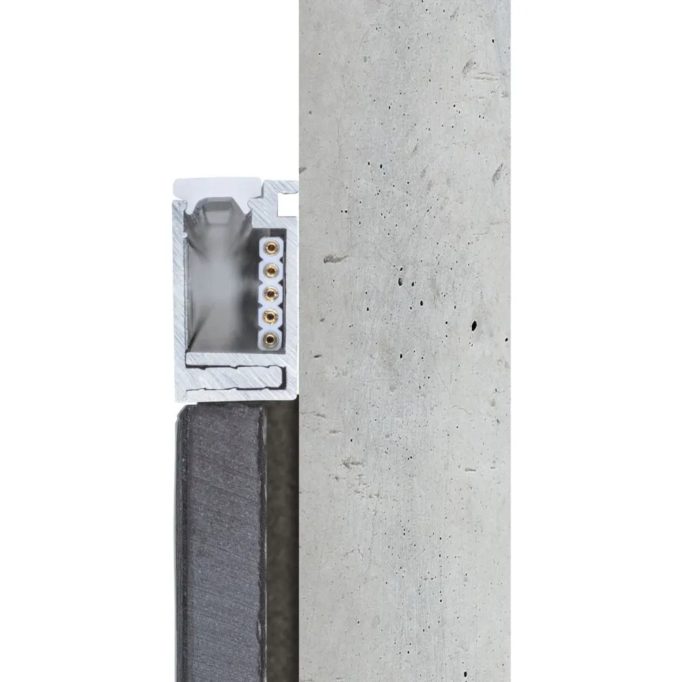 LED-profiili Paulmann LumiTiles, 1m, anodisoitu alumiini