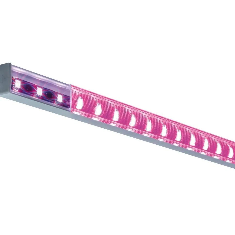 LED-profiili Paulmann Square, 1m, alumiini/satiini
