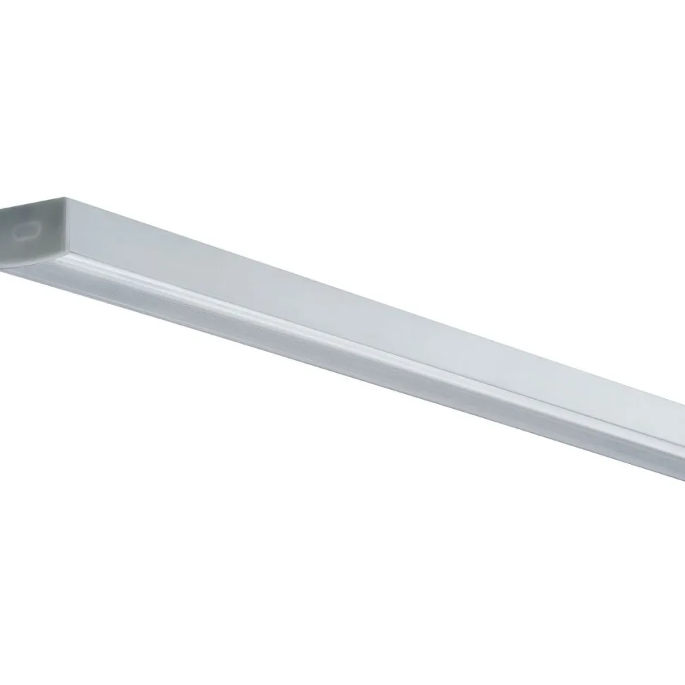 LED-profiili Paulmann Square, 1m, alumiini/satiini