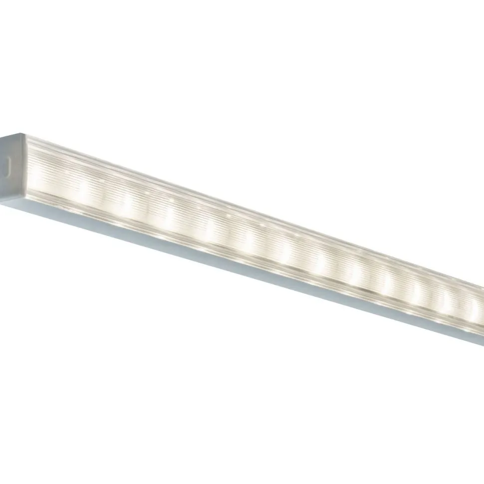 LED-profiili Paulmann Square, 1m, alumiini/satiini