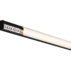 LED-profiili Paulmann Square, 1m, musta/valkoinen