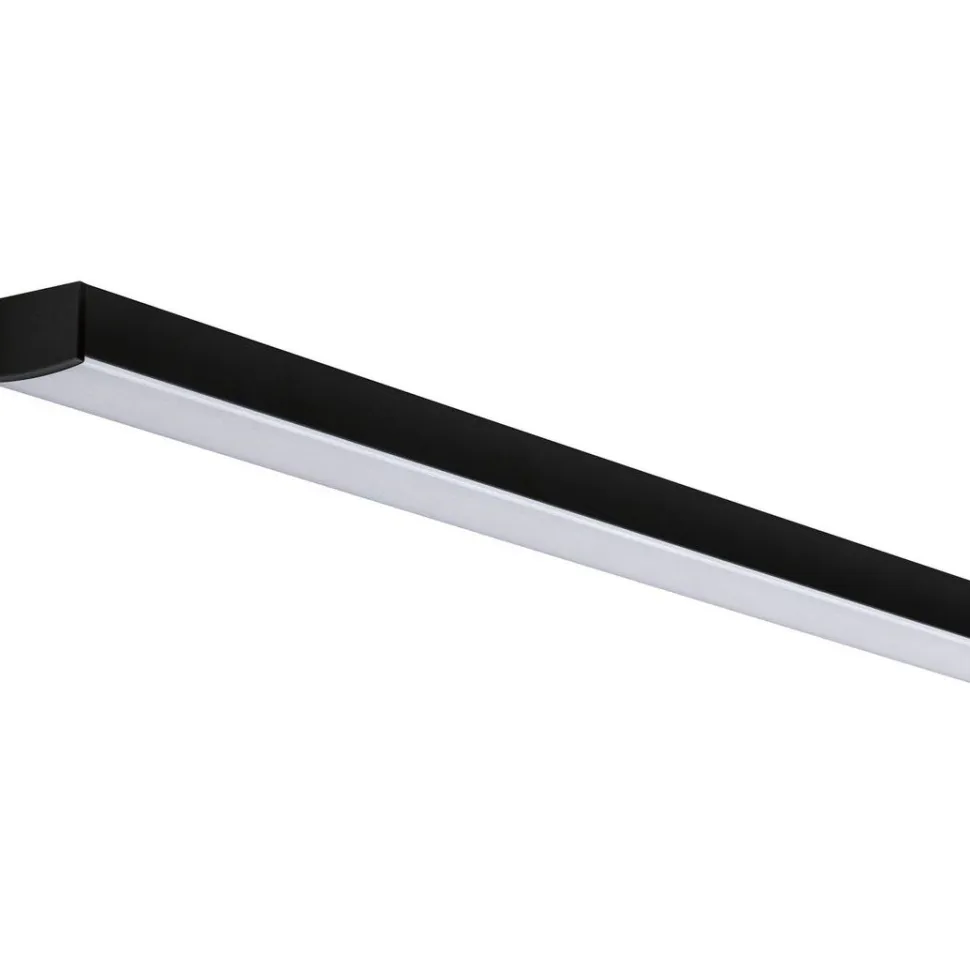 LED-profiili Paulmann Square, 1m, musta/valkoinen