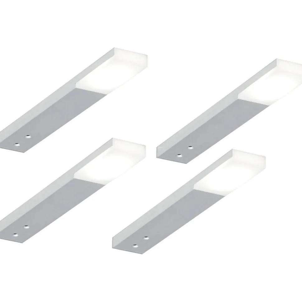 LED-profiilisetti Limente LED-Zircon Tran 4 kpl 4.9 W alulook