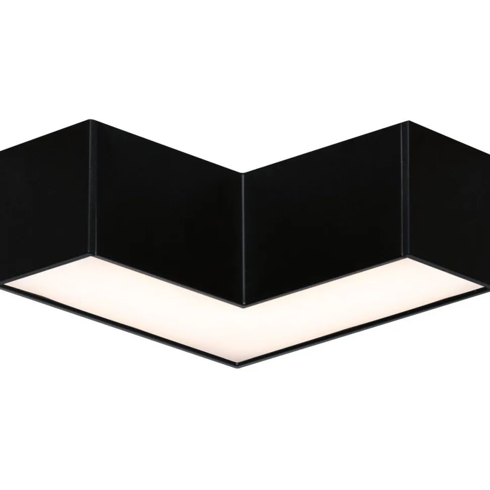 LED-profiilivalaisimen kulmapala Paulmann Linion Light Channel Zigbee 90 ° 24V 3.5W 3000K signaalimusta