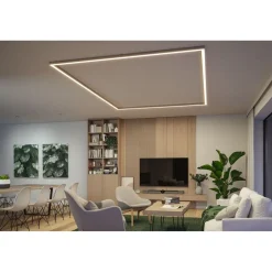 LED-profiilivalaisimen kulmapala Paulmann Linion Light Channel Zigbee 90 ° 24V 3.5W 3000K signaalimusta