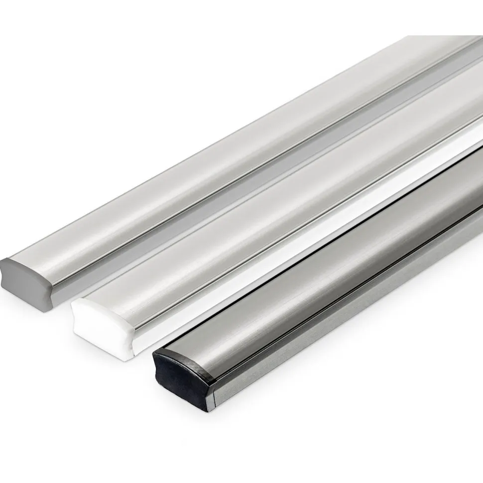 LED-profiilivalaisinsarja Savo Tudo 2500mm 4000K musta