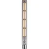 LED-putki Paulmann 1879 Edition Tube, E27, 806lm, 8.8W, 2700K, filamentti, himmennettävä, savulasi