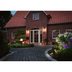 LED-puutarhaspotti Paulmann Plug & Shine Classic, IP65, 3000K, antrasiitti