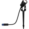 LED-puutarhaspotti Paulmann Plug & Shine maapiikki IP65 3000K 3.5W musta
