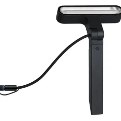 LED-puutarhaspotti Paulmann Plug & Shine Ito, IP65, 3000K, vaakasuuntainen säätö, antrasiitti