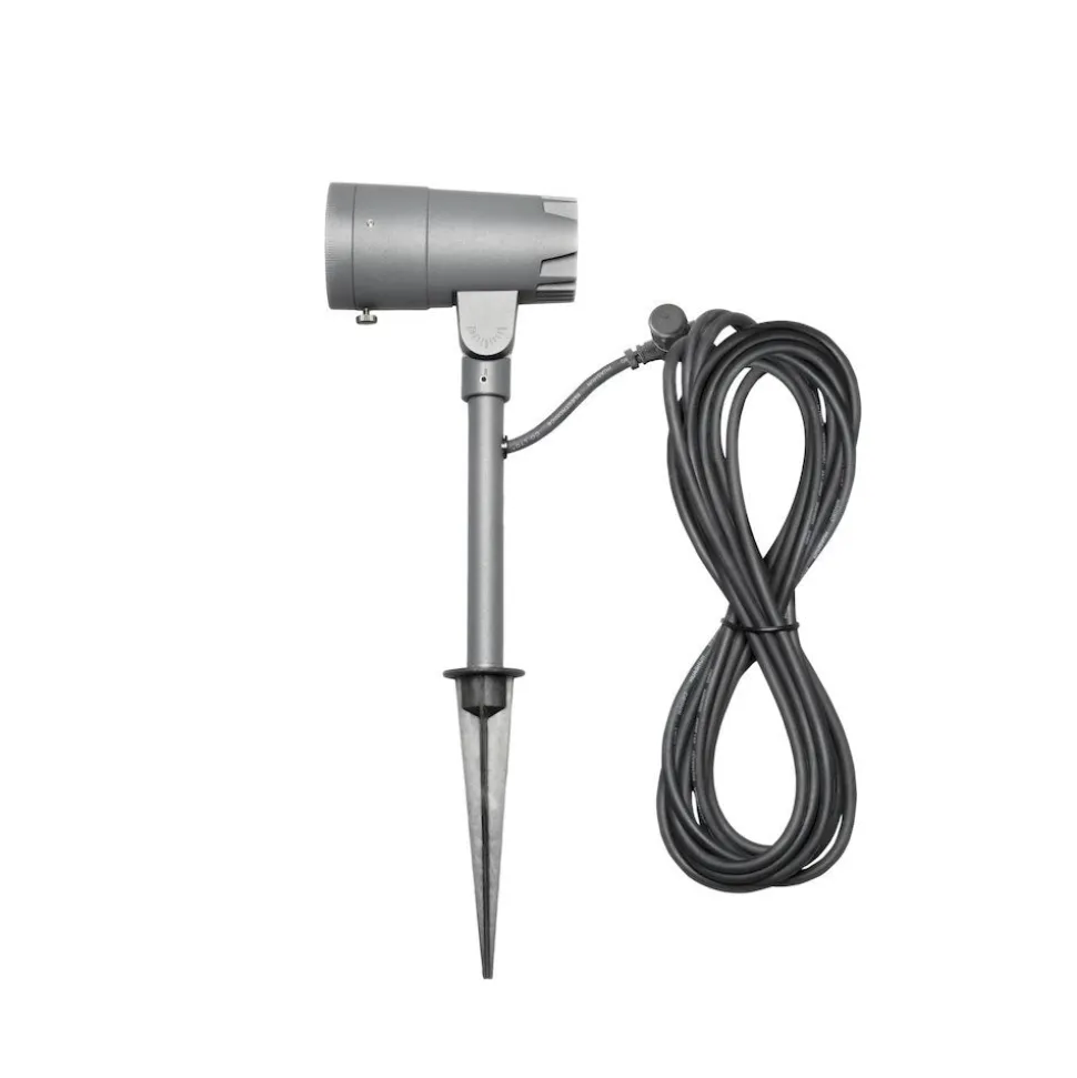 LED-puutarhaspotti Konstsmide Andria 7475-370 3W säädettävä harmaa 12V