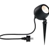 LED-puutarhaspotti Paulmann Kikolo, IP65, 90mm, 3000K, 20°, antrasiitti