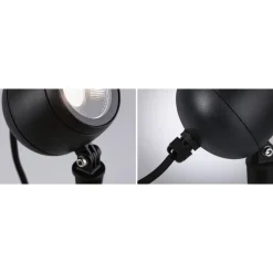 LED-puutarhaspotti Paulmann Kikolo, IP65, 90mm, 3000K, 20°, antrasiitti