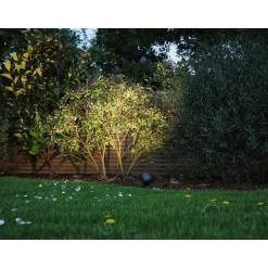 LED-puutarhaspotti Paulmann Plug & Shine Kikolo, 20°, IP65, 3000K, korroosionkestävä, antrasiitti