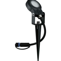 LED-puutarhaspotti Paulmann Plug & Shine Sting, IP67, 2200K, 6.3W, antrasiitti