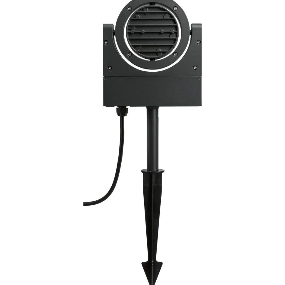 LED-puutarhaspotti Paulmann Swivea, IP44, 18.3x4.6cm, 3000K, antrasiitti